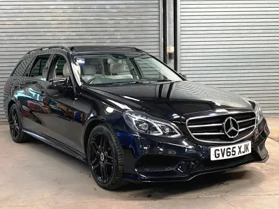 Used Mercedes E250 Premium 175 HP (128 kW) 2015 Black Estate