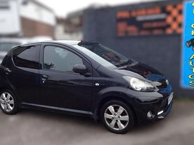 Used Toyota Aygo 68 HP (50 kW) 2012 Black Hatchback