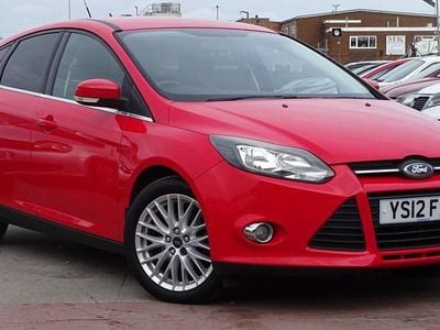 Used Ford Focus Zetec 2012 Red Hatchback