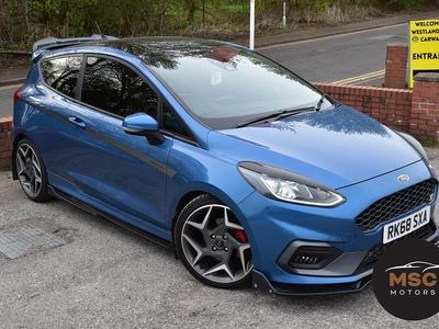 Used Ford Fiesta ST 200 HP (147 kW) 2018 Blue Hatchback