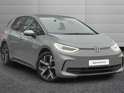 Used VW ID.3 Pro 150 kW (204 HP) 2023 Moonstone grey with black roof Hatchback