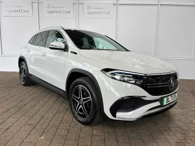 Used Mercedes EQA350 AMG line 214 kW (292 HP) 2022 White SUV