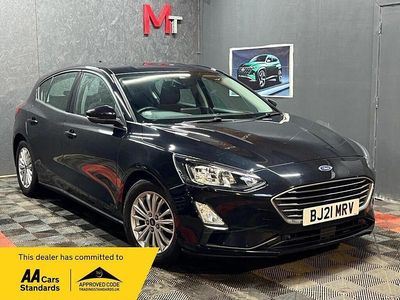 Used Ford Focus Titanium 2021 Black Hatchback