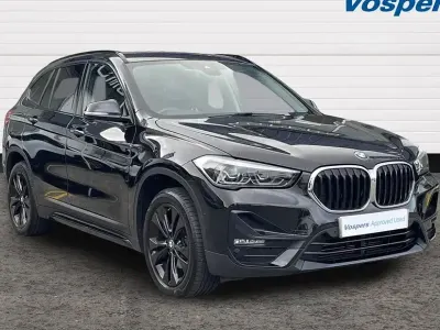 Used BMW X1 Sport Line 140 HP (102 kW) 2021 Black SUV