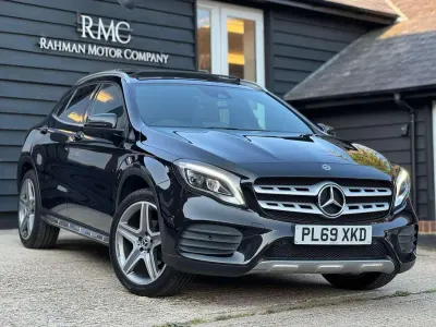 Used Mercedes GLA200 AMG line 156 HP (114 kW) 2019 Black SUV