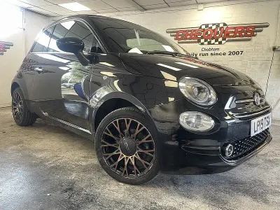 Used Fiat 500C 69 HP (50 kW) 2019 Black Cabriolet