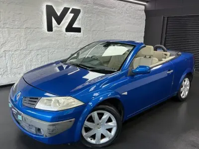 Used Renault Mégane Cabriolet Privilege 130 HP (95 kW) 2007 Blue Cabriolet