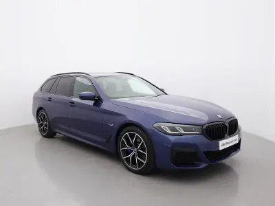 Used BMW 530e M Sport 289 HP (212 kW) 2023 Blue Estate