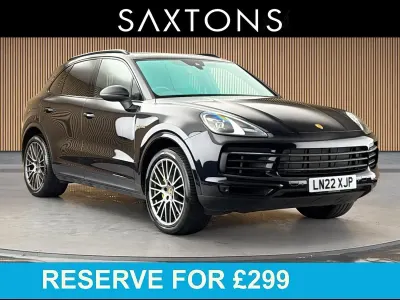 Used Porsche Cayenne Platinum Edition 2022 Black SUV