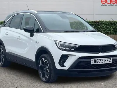 Used Vauxhall Crossland Ultimate 110 HP (80 kW) 2023 White SUV