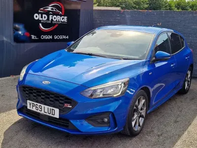 Used Ford Focus ST-Line 125 HP (91 kW) 2019 Blue Hatchback