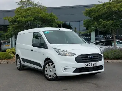 Used Ford Transit Trend 100 HP (73 kW) 2024 White Van