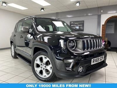 used Jeep Renegade 1.0 LIMITED 5d 118 BHP (ULEZ COMPLIANT) ONE OWNER / 17,150 MILES FROM NEW