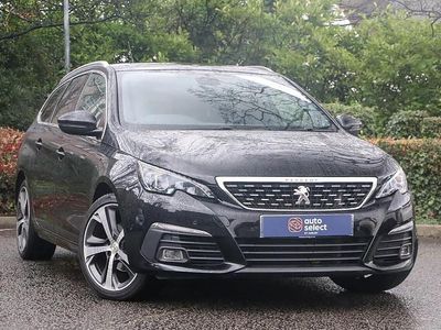 Black Used 2019 Peugeot 308 SW GT-line Estate | £9,640 (Fair price)