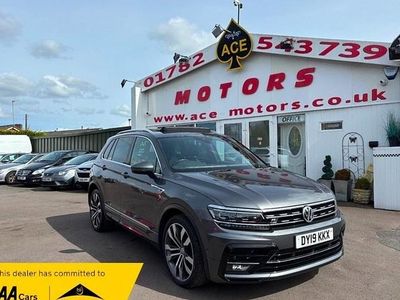 Used VW Tiguan R-line 150 HP (110 kW) 2019 Grey SUV