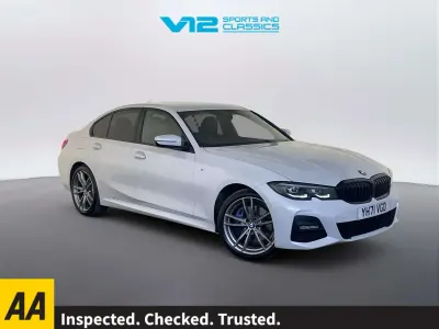 Begagnad BMW 330e M Sport 292 HK (214 kW) 2021 Vit Sedan