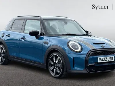 Used Mini Cooper S Exclusive 176 HP (129 kW) 2022 Blue Hatchback