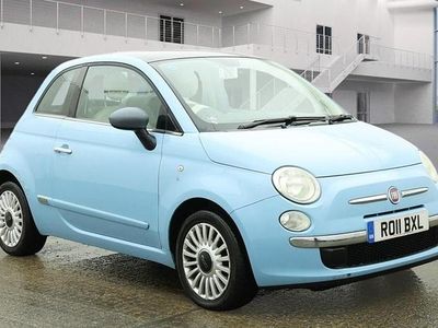 Blue Used 2011 Fiat 500 Lounge Hatchback | £2,995 (Fair price)
