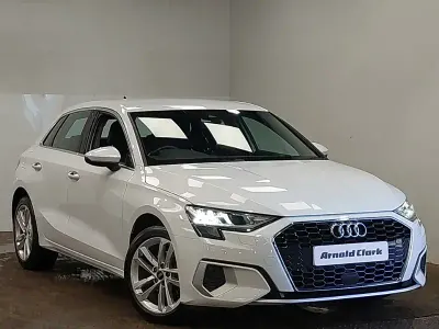 Used Audi A3 Sport 150 HP (110 kW) 2023 White Sedan