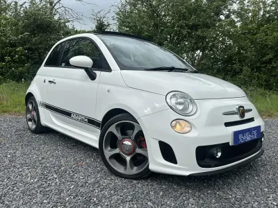 Usado Abarth 500C 2013 Blanco Descapotable