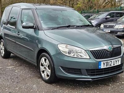 Used Skoda Roomster SE 105 HP (77 kW) 2012 Green MPV