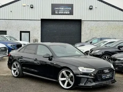 Used Audi A4 Black Edition 163 HP (119 kW) 2021 Black Sedan