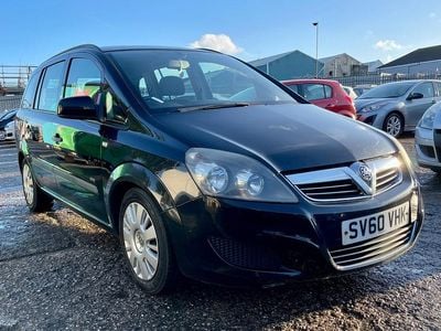 Used Vauxhall Zafira 115 HP (84 kW) 2010 Black MPV