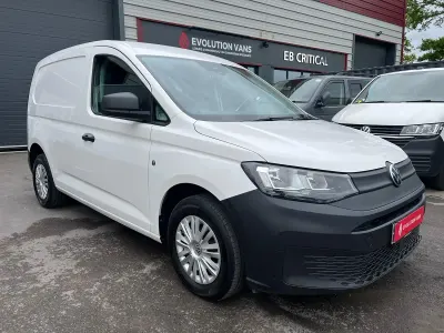 Used VW Caddy S 102 HP (75 kW) 2022 White MPV