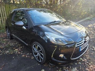 Used DS Automobiles DS3 DSport 120 HP (88 kW) 2015 Black Hatchback