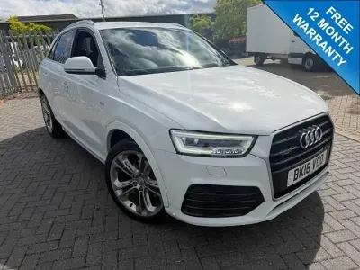 Used Audi Q3 S-line plus 184 HP (135 kW) 2016 White SUV