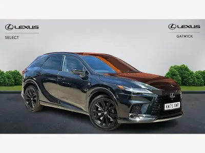Used Lexus RX500h Sport Line 371 HP (272 kW) 2026 Black SUV