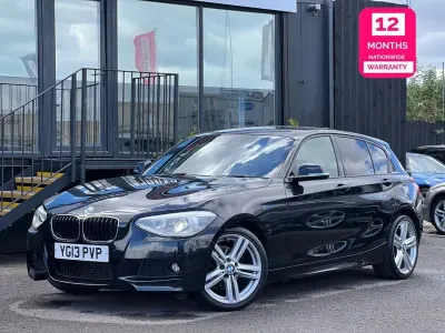 Used BMW 116 M Sport 116 HP (85 kW) 2013 Black Hatchback