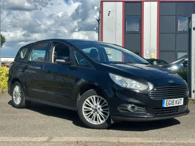 Used Ford S-MAX Zetec 150 HP (110 kW) 2018 Black MPV