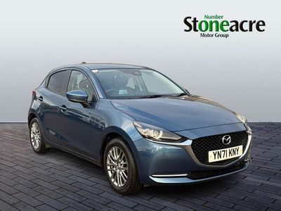 Blue Used 2021 Mazda 2 Inclusive Hatchback | £13,699 (A bit pricey)