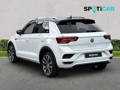 Used VW T-Roc R-line 148 HP (108 kW) 2019 White SUV