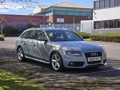 Used Audi A4 S-Line 143 HP (105 kW) 2009 Silver Estate