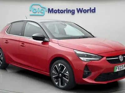 Used Vauxhall Corsa-e Ultimate 100 kW (136 HP) 2023 Red Hatchback