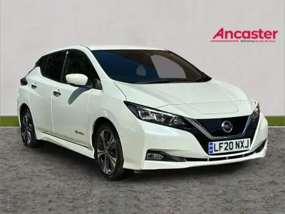 Used Nissan Leaf Tekna 108 kW (147 HP) 2020 White Hatchback