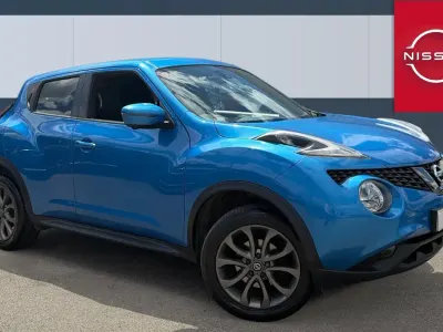 Used Nissan Juke Tekna 113 HP (83 kW) 2019 Blue SUV
