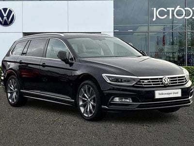 Used VW Passat R-line 150 HP (110 kW) 2018 Black Estate
