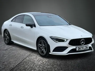 Used Mercedes CLA220 AMG Line Premium Plus 2021 White Sedan