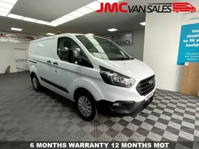 Used Ford Transit Custom S 105 HP (77 kW) 2021 White Van