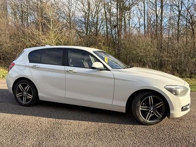 White Used 2013 BMW 116 Sport Line Hatchback | £4,295 (Fair price)
