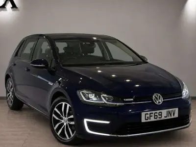 Used VW e-Golf 100 kW (136 HP) 2019 Blue Hatchback