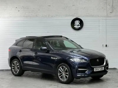 Used Jaguar F-Pace R-Sport 2017 Blue SUV