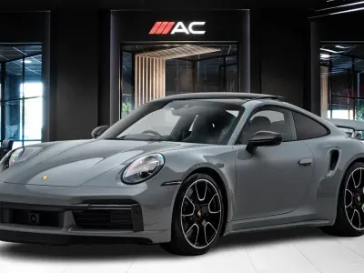 Used Porsche 911 Turbo S 2024 Grey Coupe