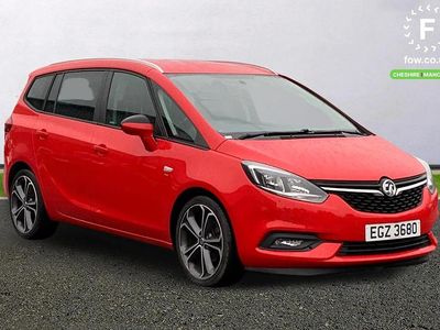 Used Vauxhall Zafira Tourer SRi 2016 Red MPV