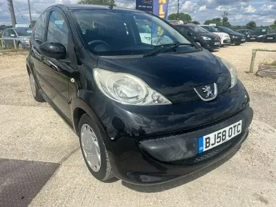Used Peugeot 107 2008 Black Hatchback