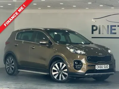 Used Kia Sportage 182 HP (133 kW) 2016 Green SUV