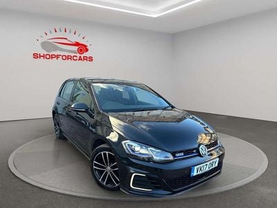Used VW Golf VII GTE 204 HP (150 kW) 2017 Black Hatchback